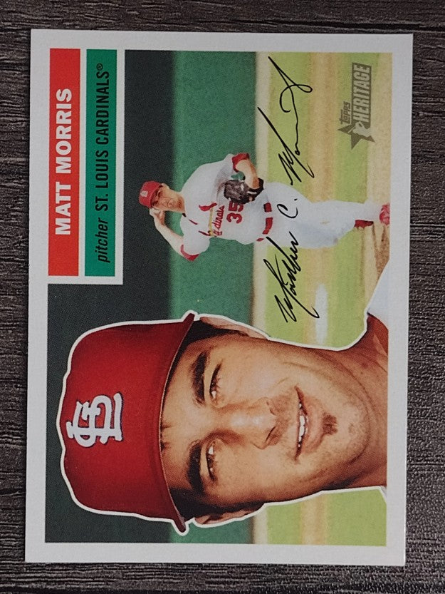 2005 Topps Heritage #170 Matt Morris