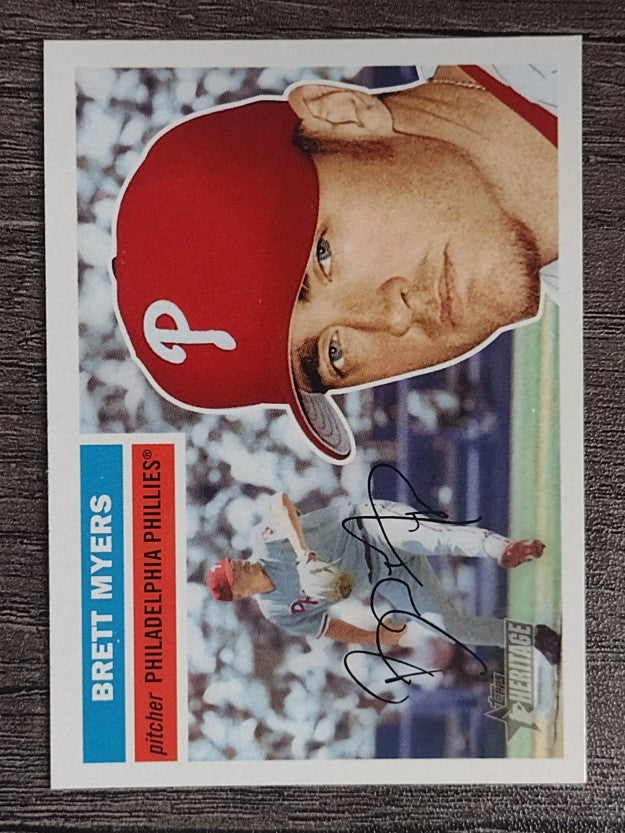 2005 Topps Heritage #180 Brett Myers