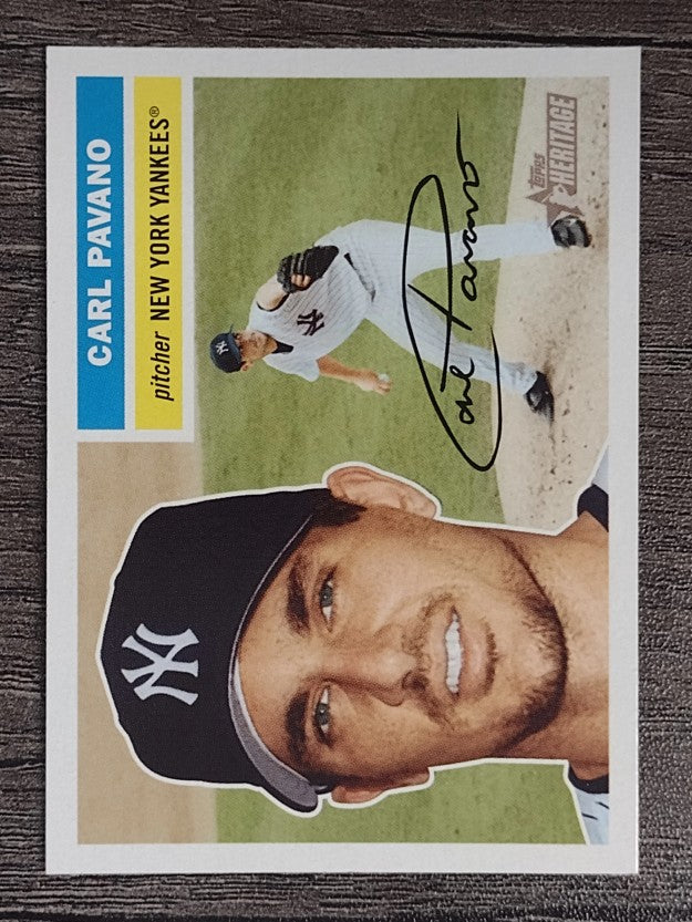 2005 Topps Heritage #176 Carl Pavano