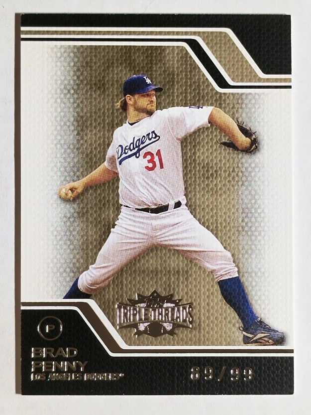 2008 Topps Triple Threads Gold #251 Brad Penny
