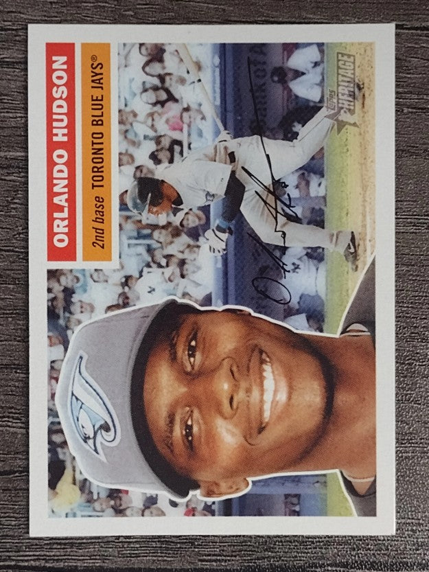 2005 Topps Heritage #343 Orlando Hudson