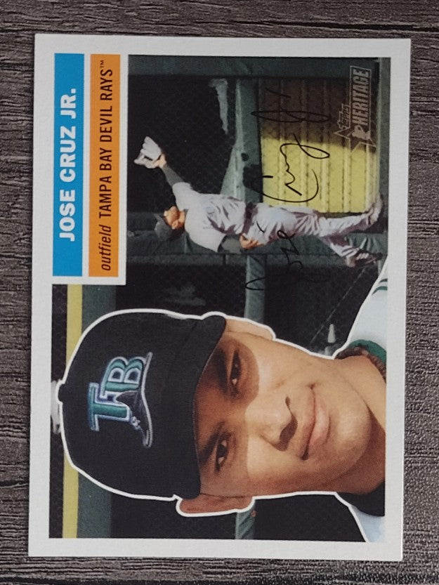 2005 Topps Heritage #345 Jose Cruz Jr.