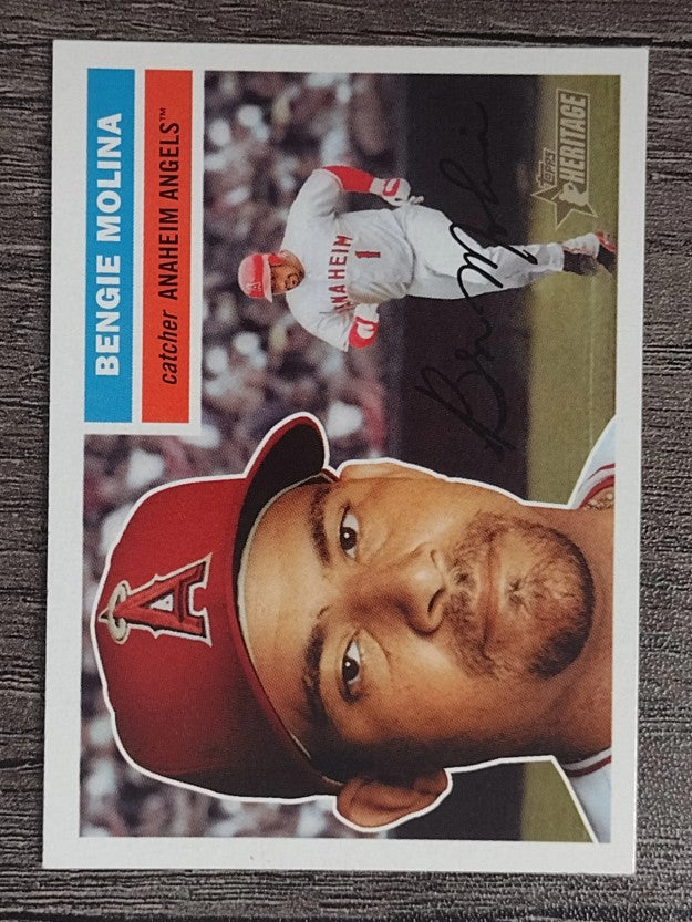2005 Topps Heritage #91 Bengie Molina