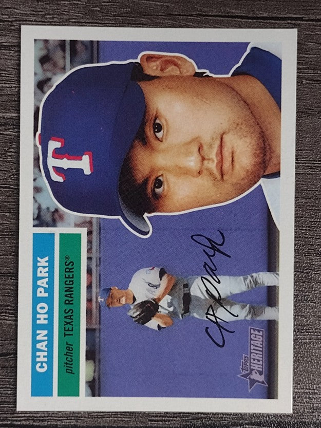 2005 Topps Heritage #141 Chan Ho Park