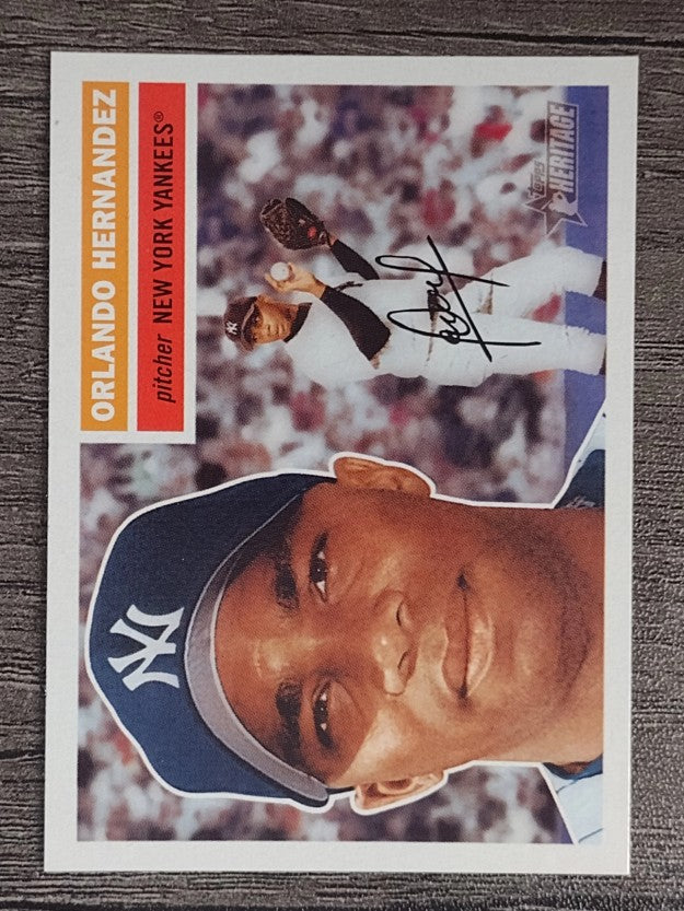 2005 Topps Heritage #154 Orlando Hernandez
