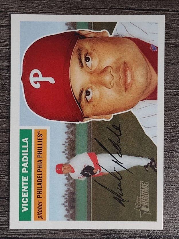 2005 Topps Heritage #147 Vicente Padilla