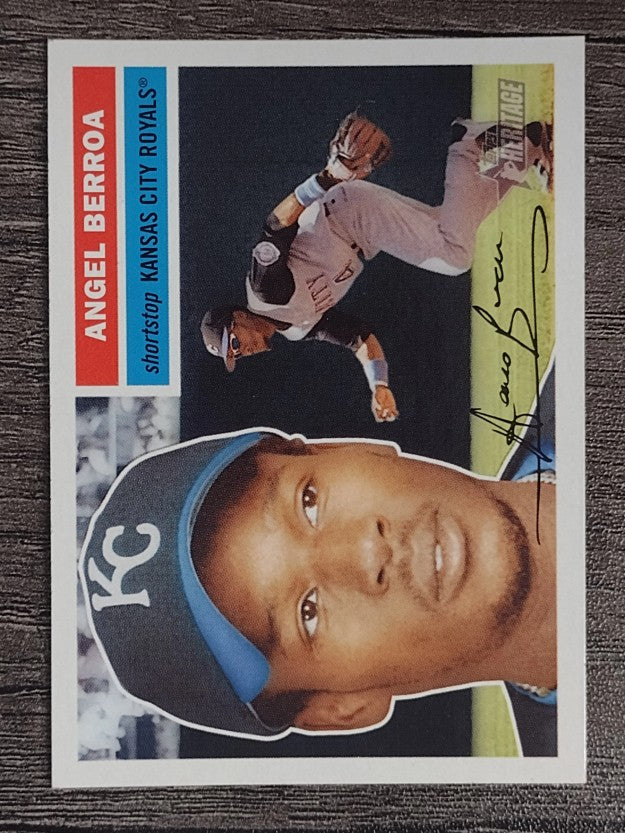 2005 Topps Heritage #439 Angel Berroa SP (EXMT)