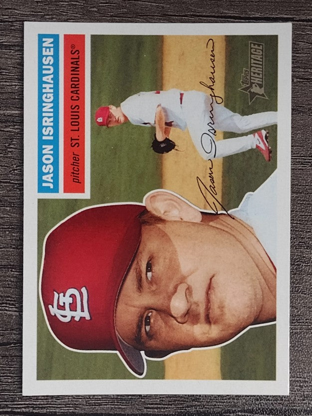 2005 Topps Heritage White Backs #143 Jason Isringhausen