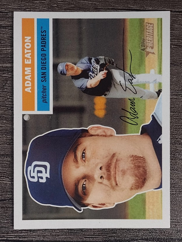 2005 Topps Heritage White Backs #158 Adam Eaton