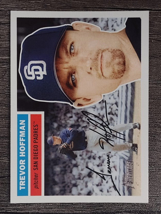 2005 Topps Heritage White Backs #349 Trevor Hoffman