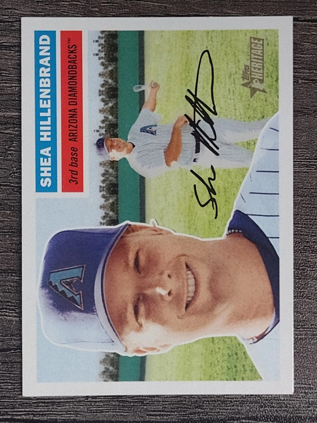 2005 Topps Heritage White Backs #367 Shea Hillenbrand