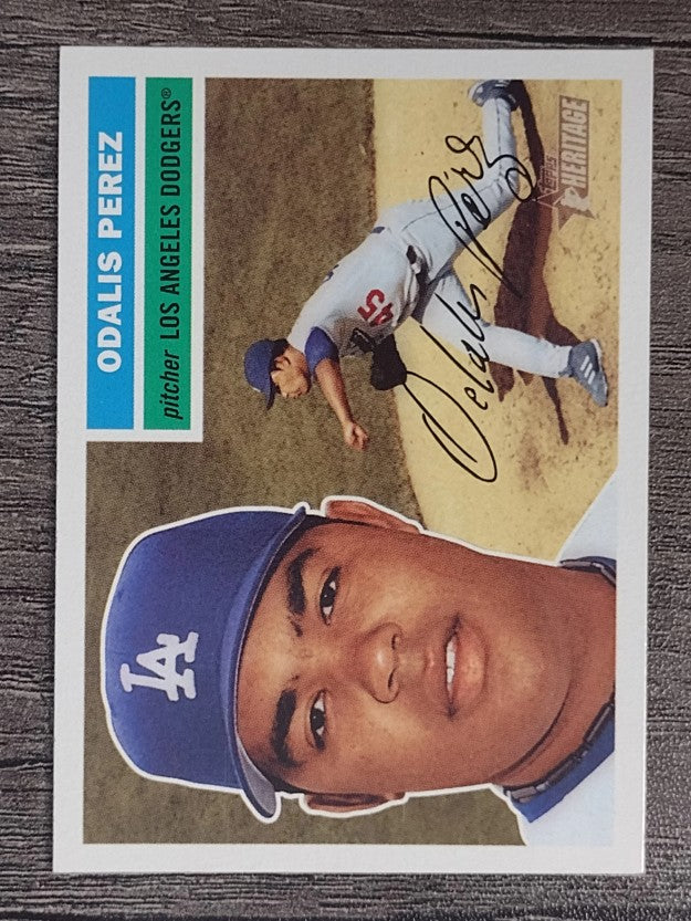 2005 Topps Heritage White Backs #83 Odalis Perez