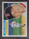 2005 Topps Heritage White Backs #36 Kevin Youkilis