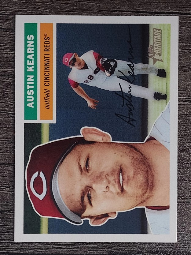 2005 Topps Heritage White Backs #207 Austin Kearns
