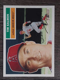 2005 Topps Heritage White Backs #388 Tim Salmon
