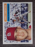 2005 Topps Heritage White Backs #244 Chris Carpenter