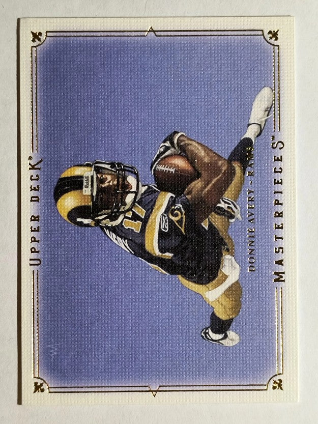 2008 UD Masterpieces #1 Donnie Avery RC
