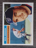 2005 Topps Heritage White Backs #183 Nick Johnson