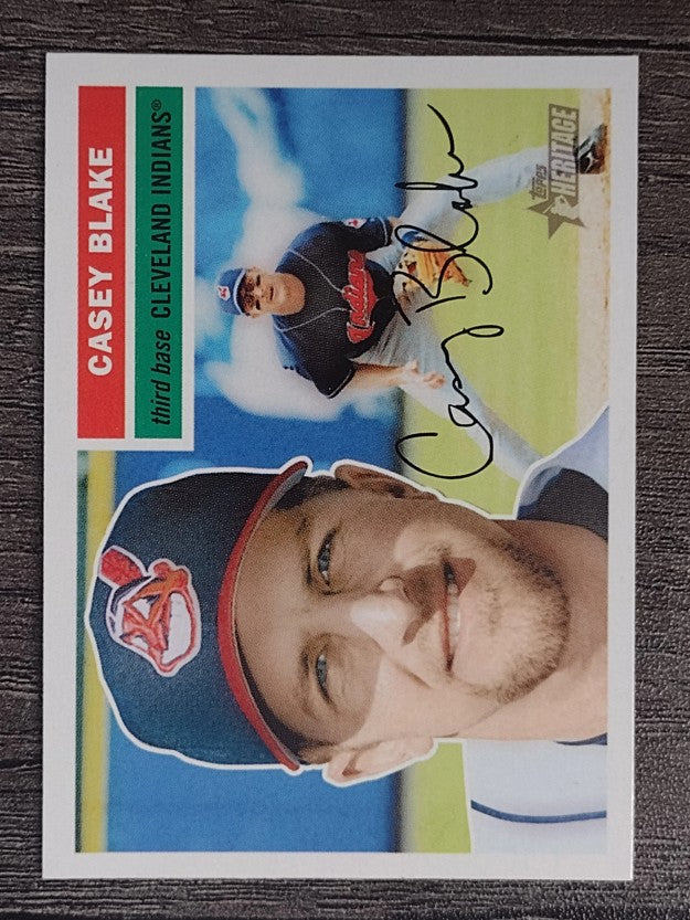 2005 Topps Heritage White Backs #152 Casey Blake