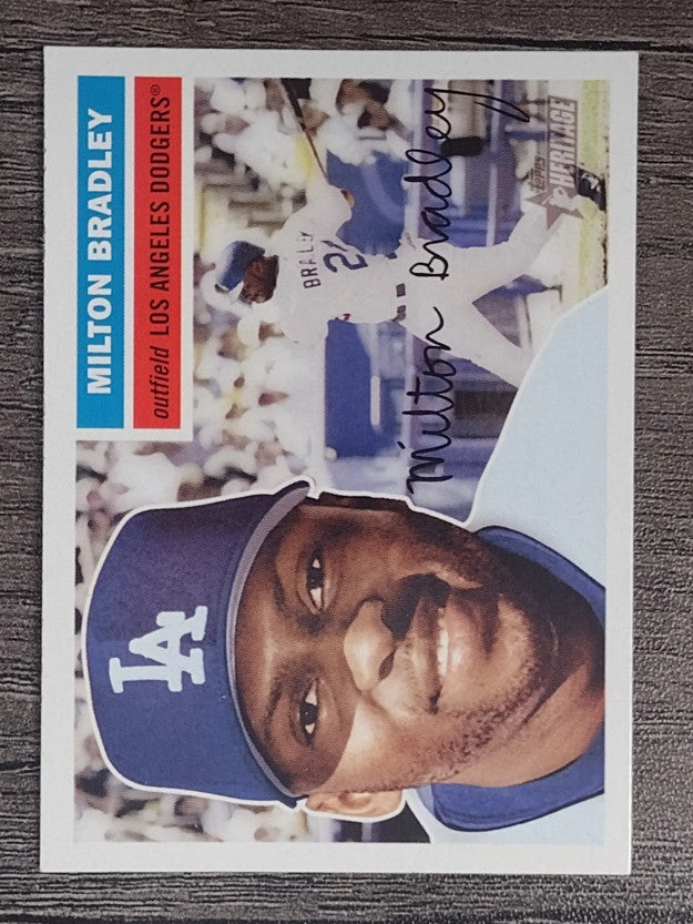 2005 Topps Heritage White Backs #297 Milton Bradley