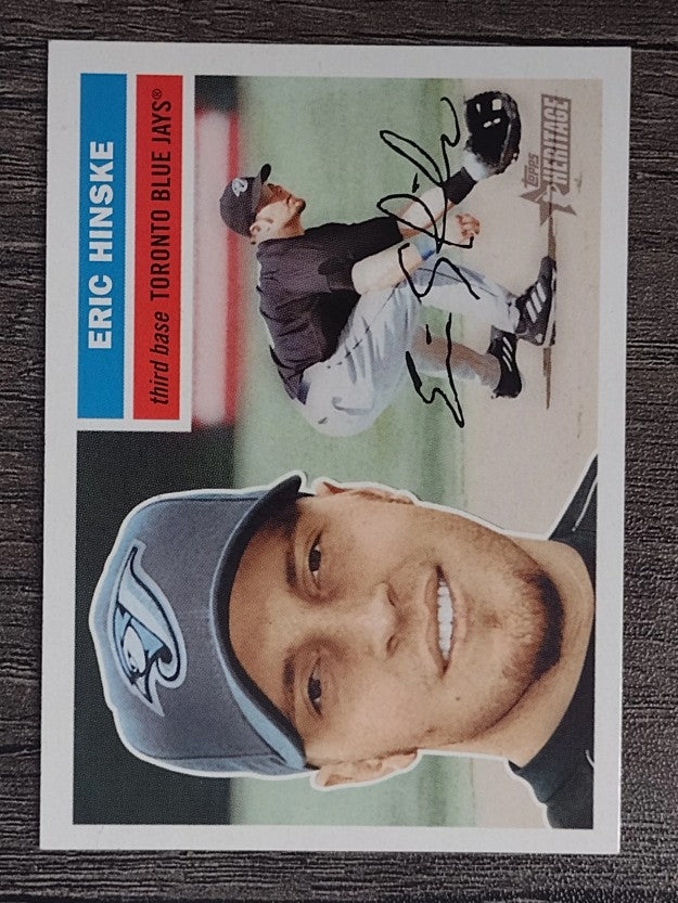 2005 Topps Heritage White Backs #285 Eric Hinske