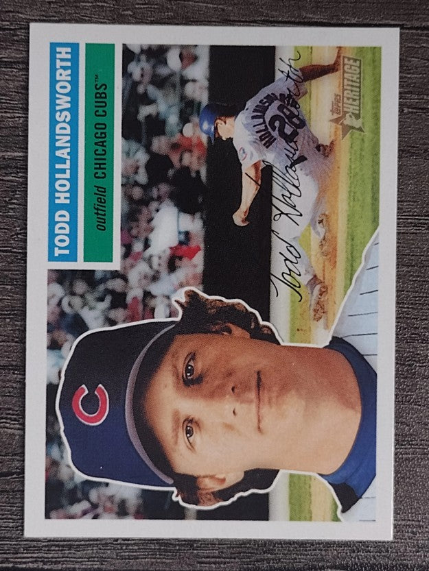 2005 Topps Heritage White Backs #267 Todd Hollandsworth