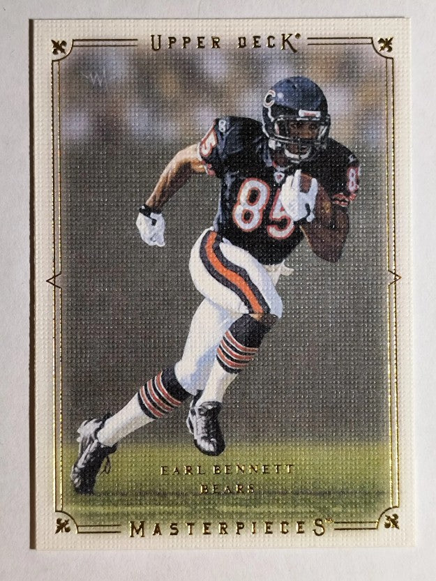 2008 UD Masterpieces #12 Earl Bennett RC