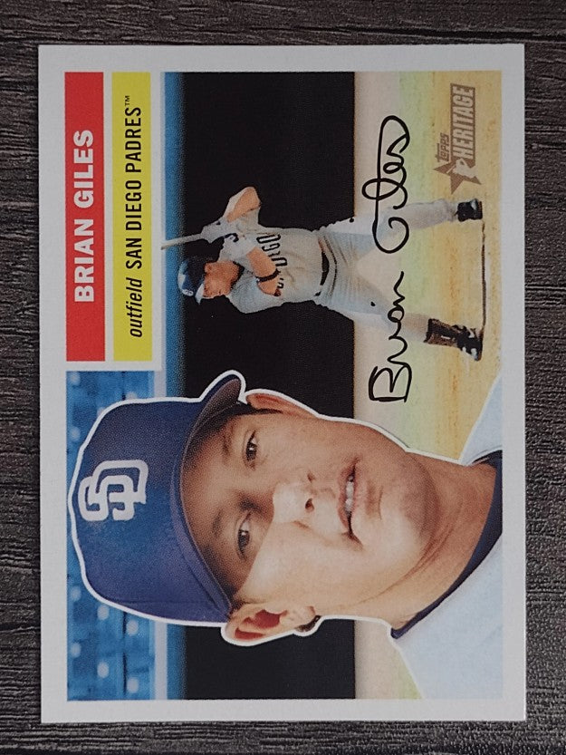 2005 Topps Heritage White Backs #149 Brian Giles