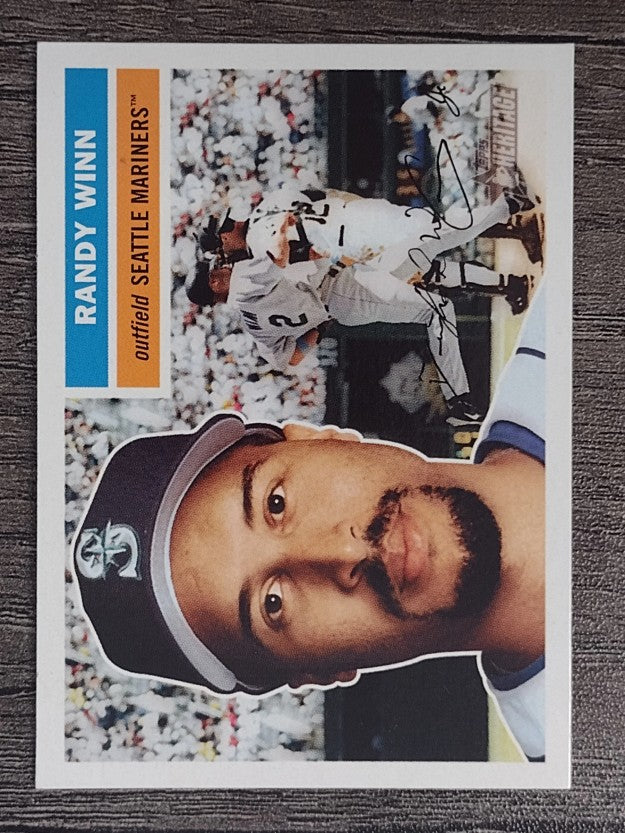 2005 Topps Heritage White Backs #255 Randy Winn