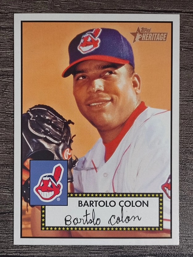 2001 Topps Heritage #88 Bartolo Colon