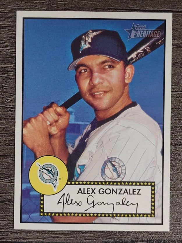 2001 Topps Heritage #164 Alex Gonzalez