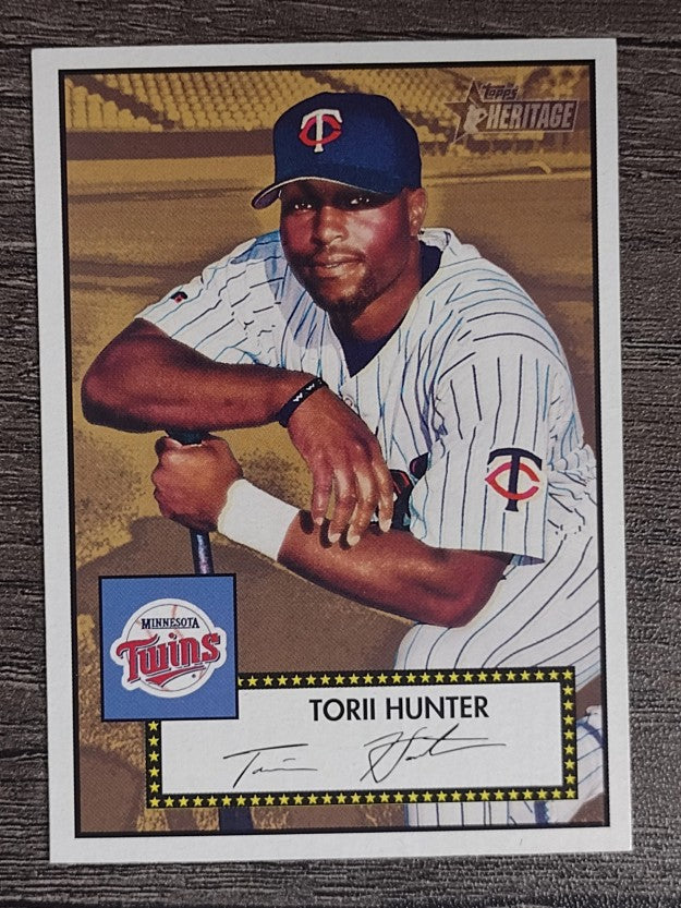 2001 Topps Heritage #257 Torii Hunter