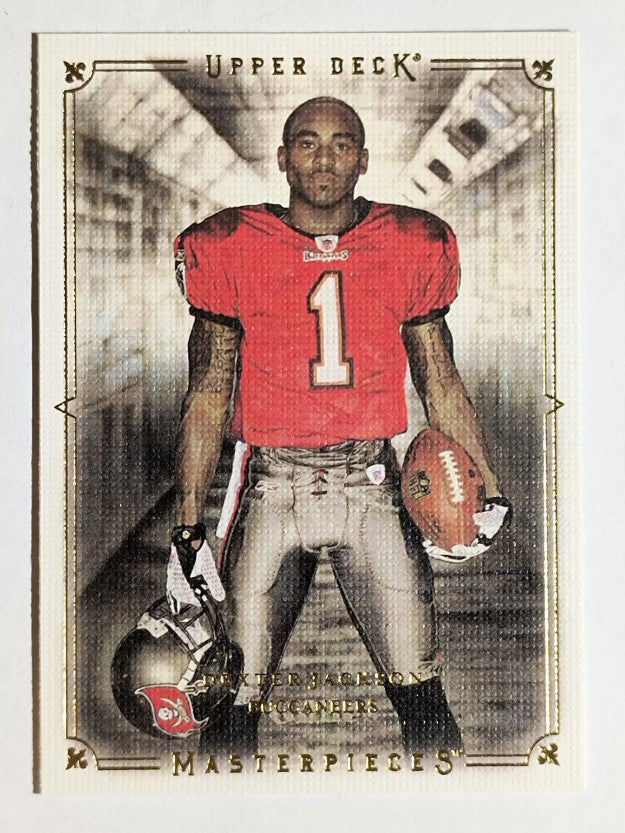 2008 UD Masterpieces #36 Dexter Jackson RC