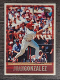 1997 Topps #124 Juan Gonzalez