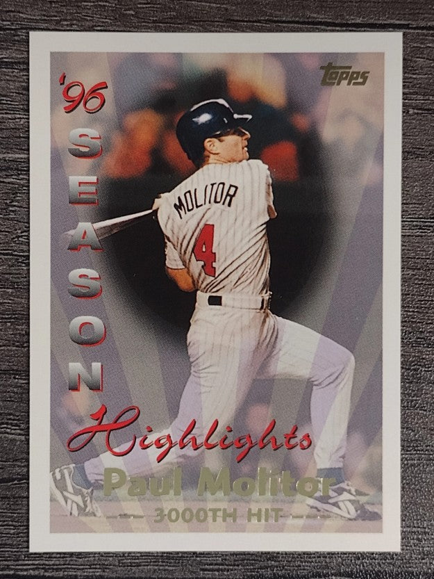 1997 Topps #463 Paul Molitor SH