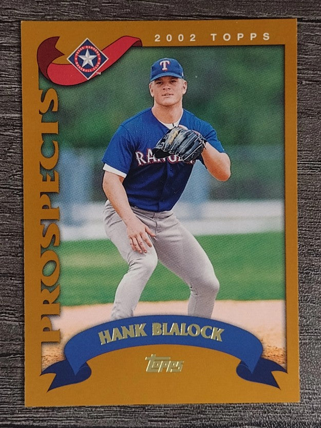 2002 Topps #309 Hank Blalock PROS
