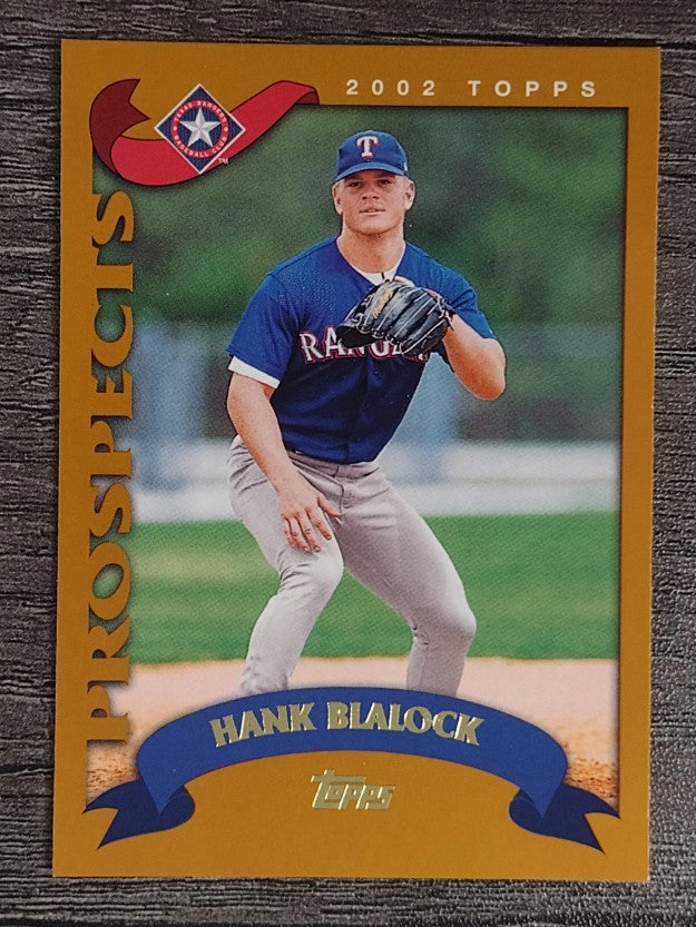 2002 Topps #309 Hank Blalock PROS