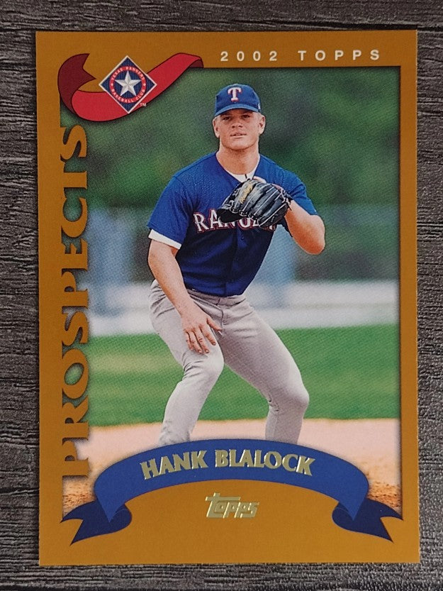 2002 Topps #309 Hank Blalock PROS