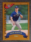 2002 Topps #309 Hank Blalock PROS