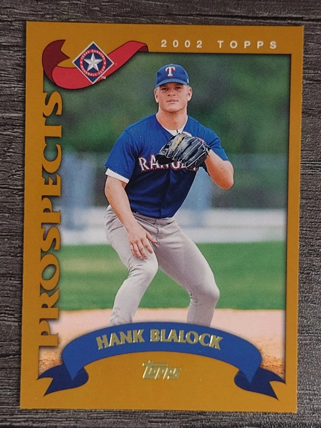 2002 Topps #309 Hank Blalock PROS
