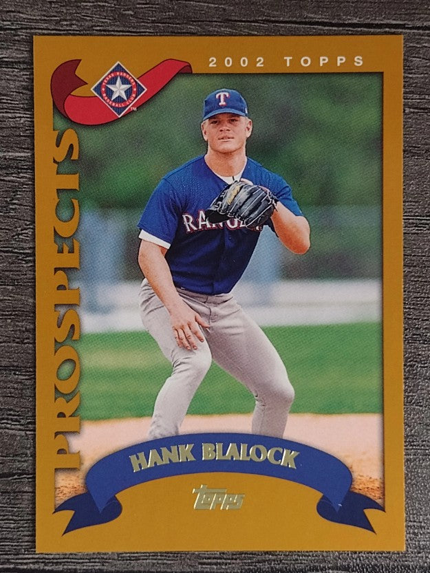 2002 Topps #309 Hank Blalock PROS