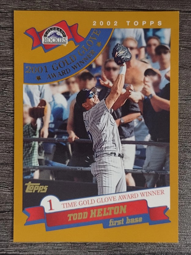 2002 Topps #707 Todd Helton GG