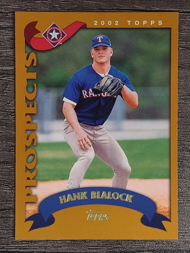 2002 Topps #309 Hank Blalock PROS