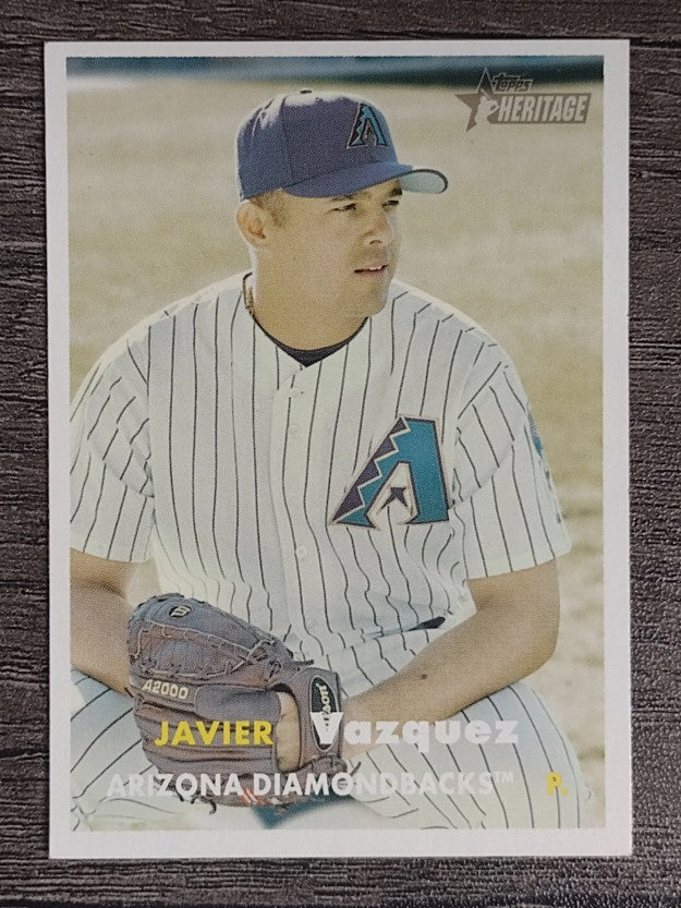 2006 Topps Heritage #61 Javier Vazquez