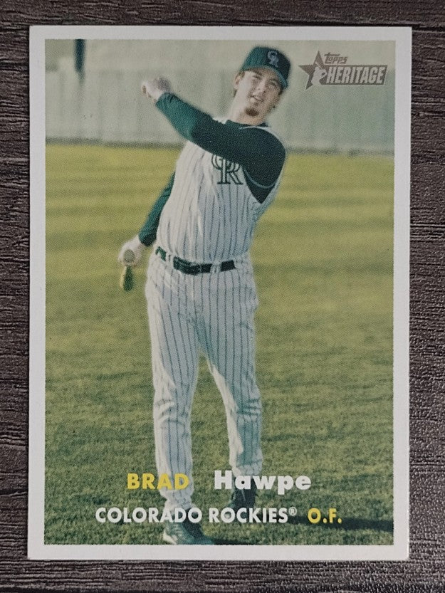 2006 Topps Heritage #215 Brad Hawpe