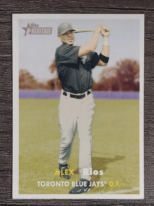 2006 Topps Heritage #103 Alex Rios