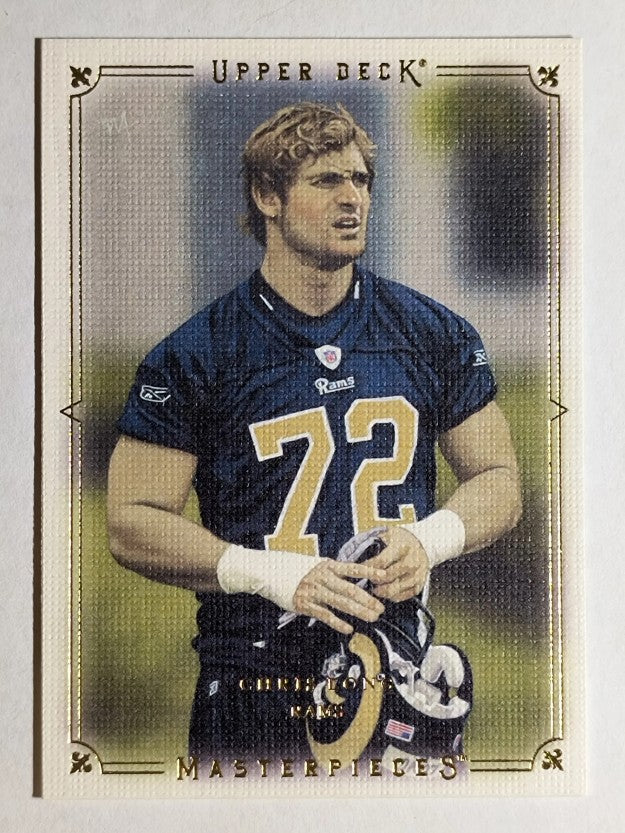 2008 UD Masterpieces #66 Chris Long RC
