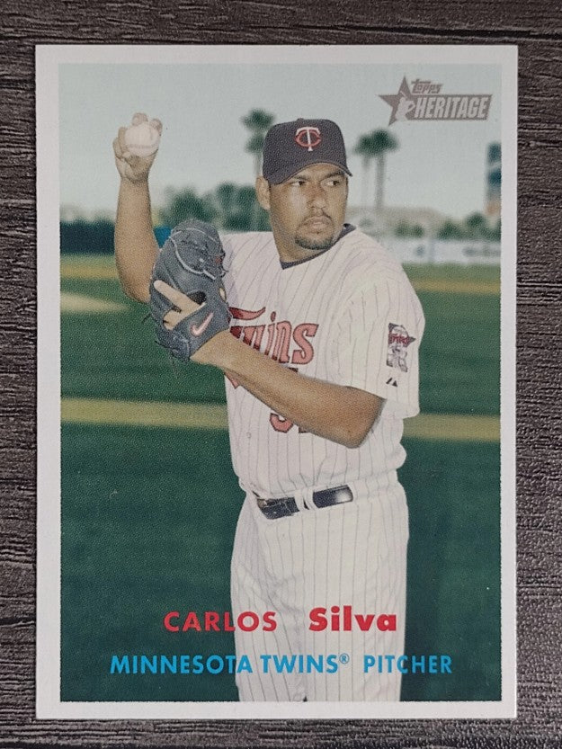 2006 Topps Heritage #115 Carlos Silva