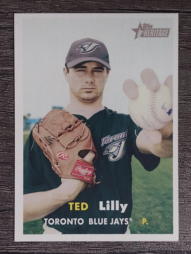 2006 Topps Heritage #12 Ted Lilly
