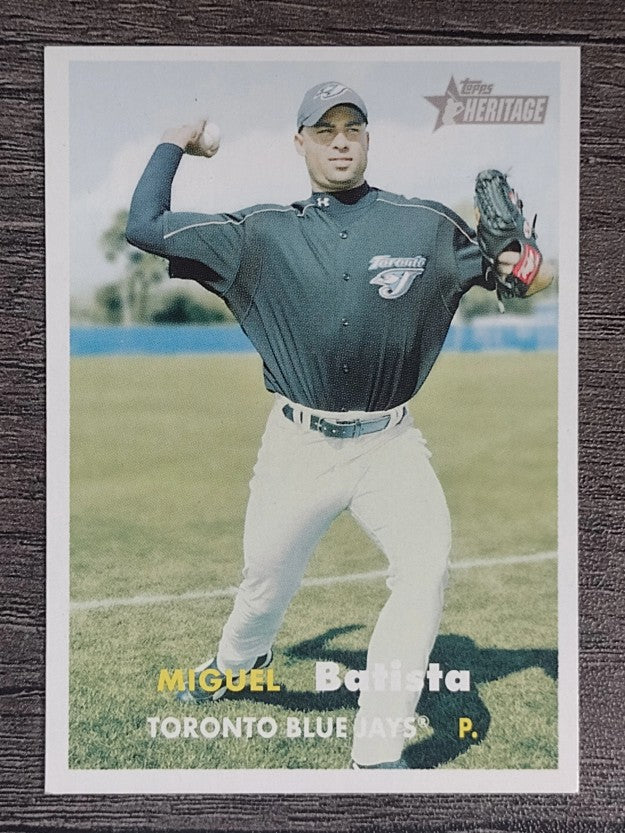 2006 Topps Heritage #66 Miguel Batista